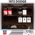 thumbnail image 2 of Detroit Iron OEM 1973 Dodge Shop Manuals & Sales Literature on CD, 2 of 2