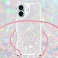 thumbnail image 4 of Funda FOXDOCK para iPhone 16 Plus con Cuerda Ajustable, Brillo Líquido, Protección Antigolpes y Lente – Ideal para Regalo, 4 of 6