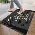 thumbnail image 3 of Spider Bat Welcome Doormat,Home Decor Happy Halloween Indoor Outdoor 17x30 Inch Switch Rug for Winter Holiday Home Kitchen, 3 of 6