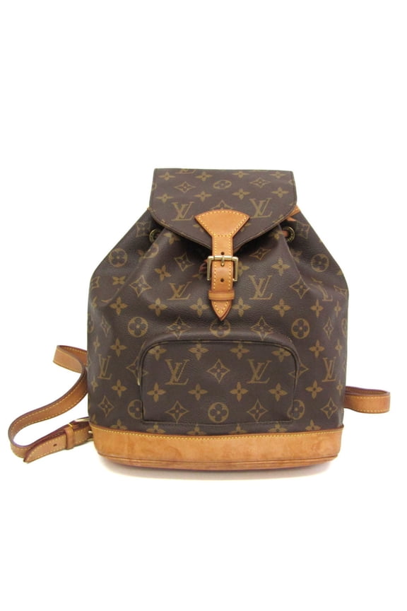 Pre-Owned Louis Vuitton Monogram Montsouris MM M51136 Women's Backpack Monogram (Good)