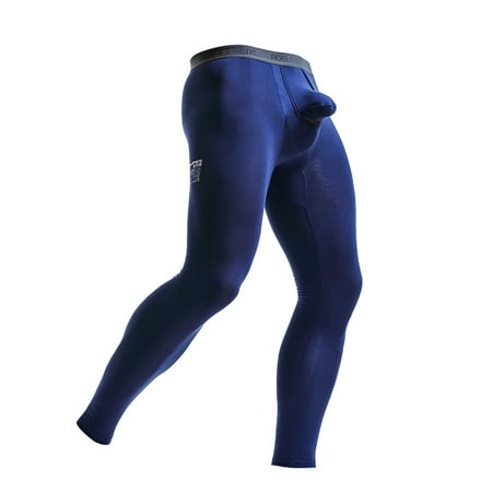 Men s Thermal Compression Pants Athletic Leggings Base Layer Bottoms Underwear Slim Legging Tight Pant Trousers