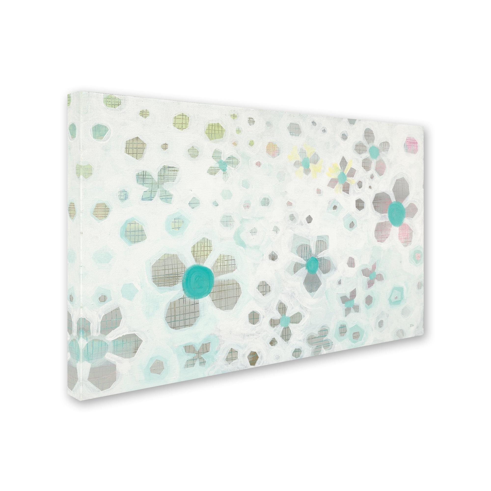 Trademark Fine Art 'Graph Blooms' Canvas Art by Melissa Averinos
