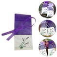 thumbnail image 1 of FUTUREORYY 12pcs Sachets Bags Empty Purple Bag for Wedding Celebration Spice Packing, 1 of 8