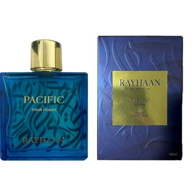 最新作の Rayhaan Men's Pacific EDP Spray 3.38 oz Fragrances 香水(男性用)
