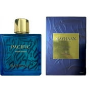 Rayhaan Pacific Eau De Parfum, Perfume for Men, 3.38 oz