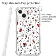 thumbnail image 4 of Kawaii Christmas Pattern Case Compatible with iPhone 14,Aesthetic Art Design TPU Bumper Cover Case, 4 of 5