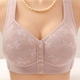 thumbnail image 4 of Puntoco Sujetadores sin aros para mujer, sujetador sexy sin aros de acero y sin imán, con copa fina y encaje ajustable, ropa interior sexy, 4 piezas, 4 of 4