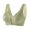 Green#front closure bras for women, variant on nerohusy Womens Plus Size Bra Full Coverage,Daisy Bras for Older Women,Daisy Bra,Daisy Bra for Seniors Front Closure,Comfortable Convenient No Wire Buckle Bra,Green,M
