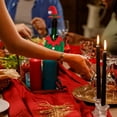 thumbnail image 4 of JJKBVCLO Christmas Suit Wine Bottle Set Decoration Christmas Wine Set Table Atmosphere Layout Props, 4 of 5