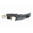 thumbnail image 2 of C2G 9.8' USB 2.0 A mâle/B mâle Câble, noir, 2 of 4