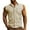 Beige, variant on Mens Button Down Tank Tops Sleeveless Basic Shirts Solid Color Tops Blouse Summer Beach Resort Wear Vest With Pocket M-3X Black