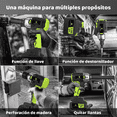 thumbnail image 3 of Llave De Impacto Inalámbrico Kit Kilian Ethan Con 2batería, 3 of 4