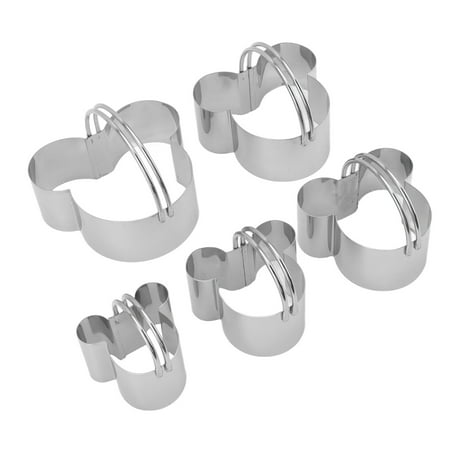 

Cutter Set Stainless Steel Removable Stainless Steel Cutter Set Rustproof Comfortable Grip Easy Release For Baking