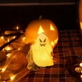 thumbnail image 4 of Light Up Halloween Ghost Decorations LED Ghost Figurines for Indoor Decor Cute Ghost Tabletop Centerpiece for Desk Shelf Mantel Halloween Party Supplies, 4 of 4