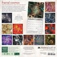 thumbnail image 2 of Fractal Cosmos 2024 Wall Calendar: The Mathematical Art of Alice Kelley | 12" x 24" Open | Amber Lotus Publishing, 2 of 4