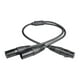 thumbnail image 1 of Cable divisor XLR 1 hembra a 2 machos Cable de micrófono portátil hembra a doble 1 centímetros, 1 of 9