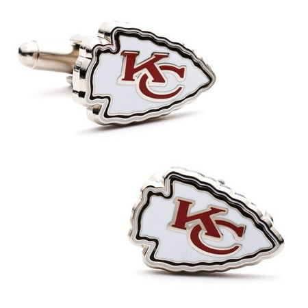Cufflinks Inc. PD-KCC-SL Kansas City Chiefs Cufflinks