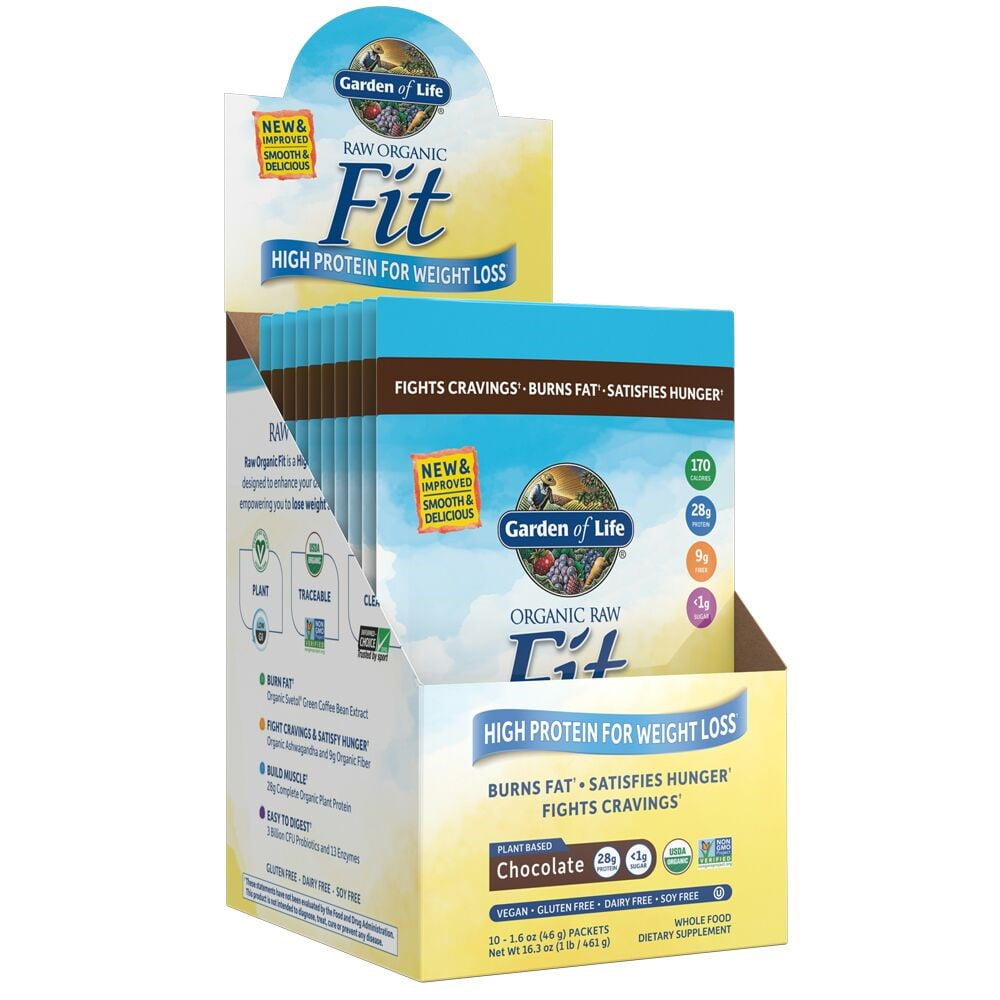 Garden Of Life Raw Fit High Protein For Weight Loss Chocolate