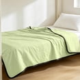 thumbnail image 6 of InsCrazy Cooling Blanket for Hot Sleepers Lightweight Breathable Cool Cold Blanket Keep Cool for Night Sweats Soft Thin Summer Blankets for Bed Couch Sofa, 6 of 6
