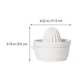 thumbnail image 2 of 1 UNID Manual Fruit Juicer Home Trabajo Saving Fruit Squeezer Juicer (blanco), 2 of 7