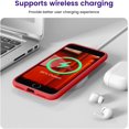 thumbnail image 5 of iPhone SE Case,iPhone 8 Case,Ultra Slim Fit Phone Cases Liquid Silicone Cover with Full Body Soft Bumper Protection Anti-Scratch Shockproof Case Compatible with iPhone SE/8/7 4.7 inch (Red), 5 of 12