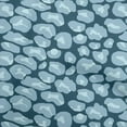 thumbnail image 1 of oneOone Cotton Flex Teal Blue Fabric Animal Skin Sewing Fabric By The Yard Printed Diy Clothing Sewing Supplies 40 Inch Wide, 1 of 4