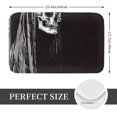 thumbnail image 2 of Pofeuu Gothic Skull Drape Print Flannel Doormats Rug16"x24"Rug Washable Doormats Indoor Outdoor Rugs for Layered Front Door Mats, Porch, Kitchen, Entryway, 2 of 7