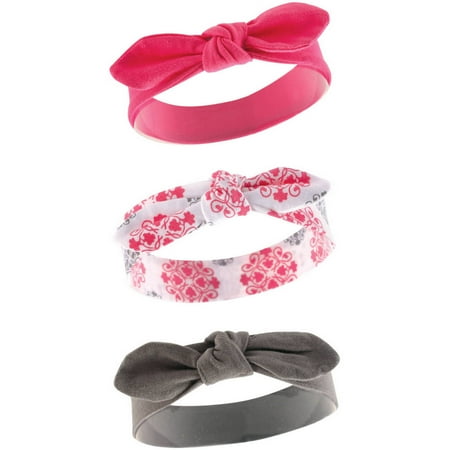 Girl Head - Yoga Sprout Baby Girl Headbands, 3-Pack