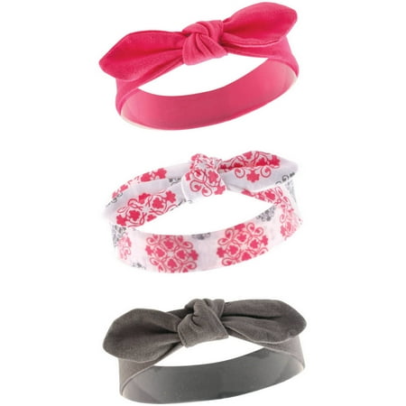 Yoga Sprout Baby Girl Headbands, 3-Pack