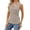 Khaki, variant on XMMSWDLA Women Tank Tops Summer Sleeveless Shirts Casual Loose Blouse Tunic Blue Girls Tank Tops