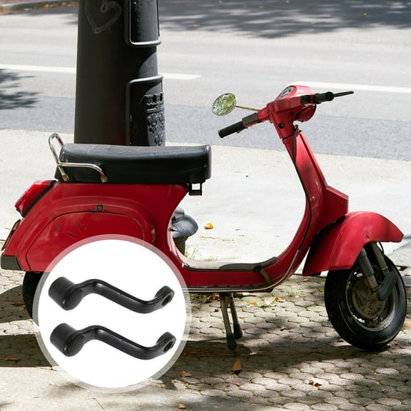 Masteelf 1 Pair Adjustable Anti- Foot Pegs for Motorcycle, Dirt Bike, Mini Bike with Grip - Universal Fit Footrests