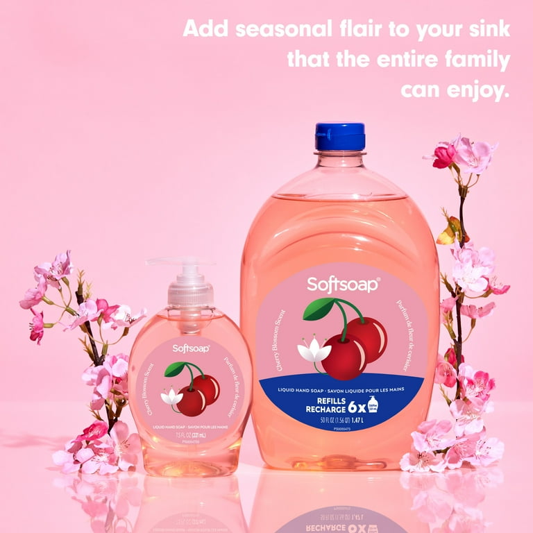 Softsoap Limited Edition Liquid Hand Soap Refill, Cherry Blossom