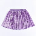 thumbnail image 2 of Diufon Girls Skirts Sequin Pleated Skort Birthday Party Dance Sparkle Skirt for Girls（2-12 Years）, 2 of 6