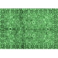 thumbnail image 1 of Ahgly Company Indoor Rectangle Abstract Emerald Green Contemporary Area Rugs, 8' x 12', 1 of 4