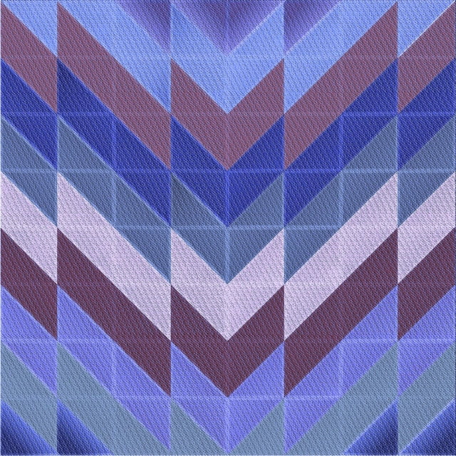 Ahgly Company Machine Washable Indoor Square Transitional Purple Amethyst Purple Area Rugs, 6' Square