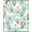 Blue, Pattern 4, variant on ODIKA 4'x6' Machine Washable Non-Slip Area Rug, Dreamy Woodland Friends Floating Among Stars and Balloons Motif High Traffic Rug, Orange, 682591