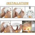 thumbnail image 3 of LED Puck Light 6 Pack with Remote Wireless LED Under Cabinet Lighting Under Counter Lights for Kitchen Battery Operated Lights Under Cabinet Light Battery Powered Lights, 3 of 9
