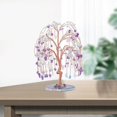 thumbnail image 3 of Árbol del Dinero de cristal natural oso de fresa Feng Shui decoración de prosperidad y Dinero, 3 of 5