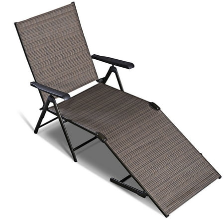 Pool Chaise Lounge Chair Recliner, Chaise Lounge Outdoor Foldable