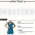 thumbnail image 3 of Pyhlmscde Two Piece Outfits for Women 2025 V Neck Vest And Shorts Loose Casual Two Pieces Set, Summer Rompers for Women 2025, 2Piece Set Outfit for Women Summer, Piece Sets Summer Dressy, 3 of 6