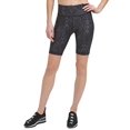thumbnail image 3 of DKNY Womens Snake-Embossed Bike Shorts Black, 3 of 5