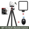 thumbnail image 1 of Trípode Flexible Ulanzi MT-11 Octopus para teléfono SLR DSLR Gopro Cámara trípode extender 1/4 ''tornillo con cabeza esférica ColdShoe Clip de teléfono Tan Jianjun unisex, 1 of 2