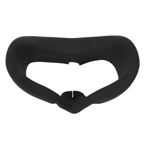 FYBTO Silicone VR Face Cover for Pico Neo3 Sweatproof Lightproof Face Protector Pad Washbale Silicone Cover for VR Glasses Black-0907