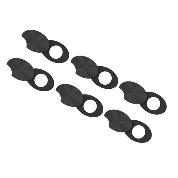 Cámara Gafas Inteligentes Pegatinas De Bloqueo De Luz LED Aptas Para Meta Deslizante Reutilizable Adhesivo Cubierta De Cámara De Gafas Negro