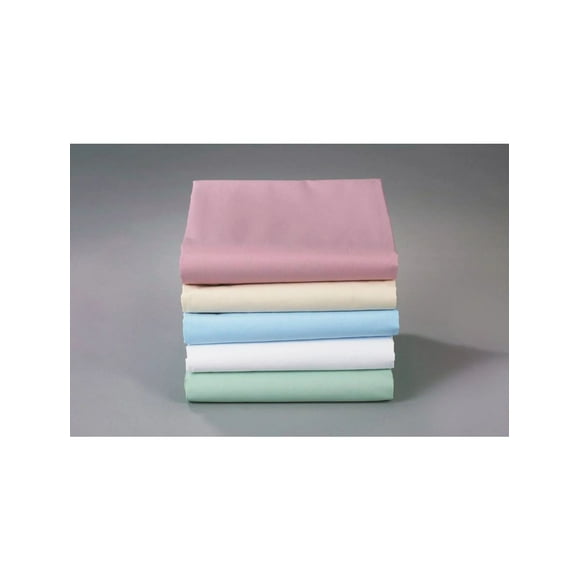 Hotel Bed Linens Thomaston Mills TC-180 Massage Sheet FITTED 36"x 80"x 9" color: BLUE Made In USA 4/Pack
