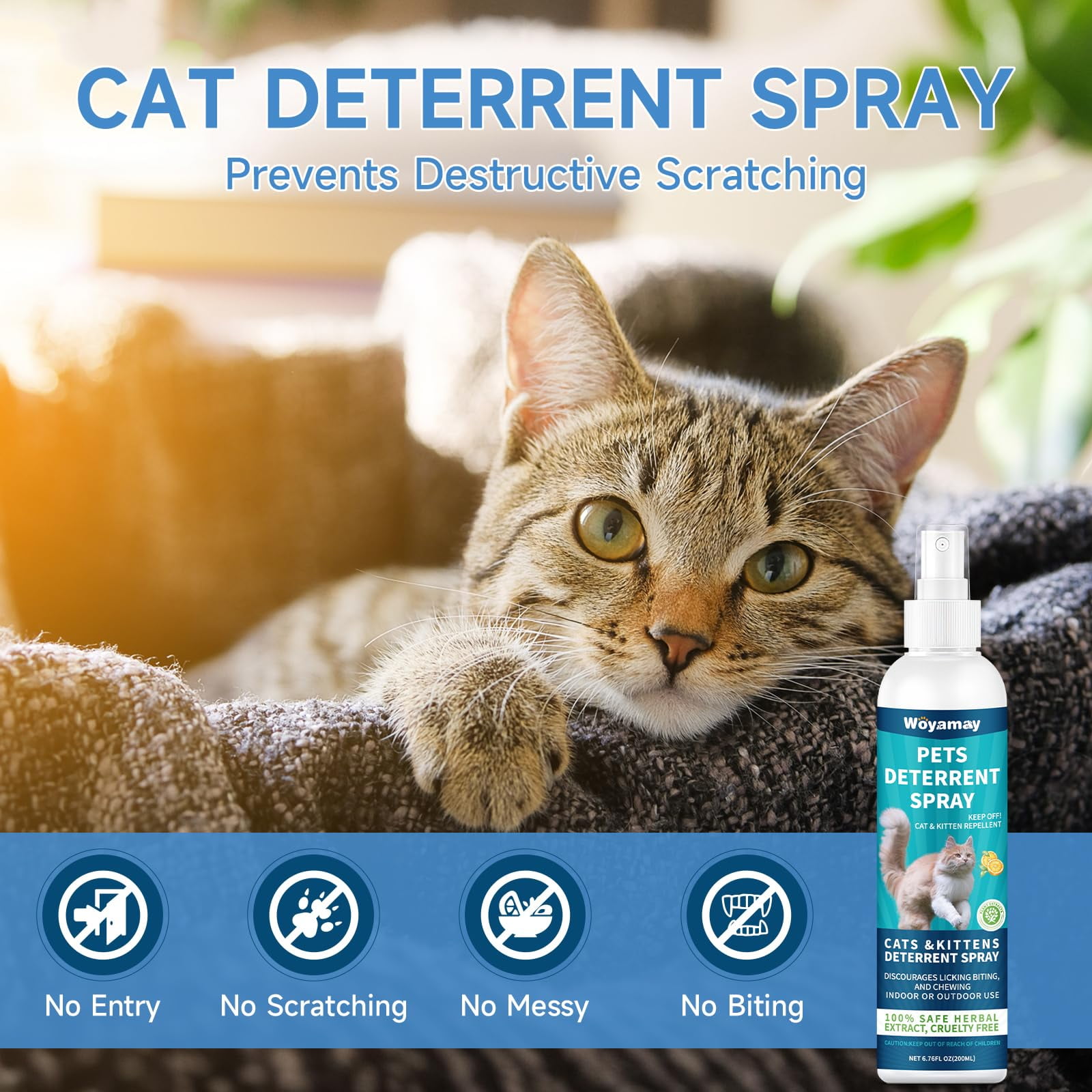 Dog repellent spray for furniture hot sale
