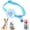 Blue, variant on XS Dog Collar with Bell and Flower, 2 Pack Puppy Collars with Bell and Floral Girl Cute for XXS XS Extra Small Female Dogs Cats Tiny Pets Little Kitten Yorkie Chihuahua
