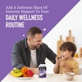 thumbnail image 6 of Airborne Vitamin C & Zinc Immune Support Gummies, Multivitamin Supplement, Elderberry Flavor, 50 ct, 6 of 11