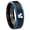 Black And Blue Step Edge, variant on Squirrel Concave Black Tungsten Men Ring 10MM