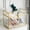 E-Rectangle card box, variant on Glass Wedding Card Box with Slot, 10.2'' Large Clear Card Box Brass Card Storage Box with Lock for Wedding Receptions, Shower, Birthday Party, Bridal Shower
